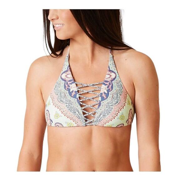 Billabong Luv Lost Reversible Swimwear Top Mossimo Blue Bikini Bottom - Picture 3 of 14